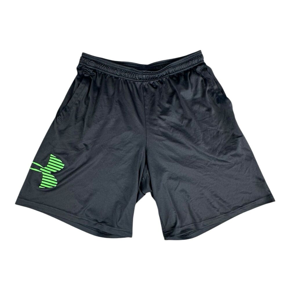 Under Armour Men's UA Tech Logo 10" Shorts Dark Grey Loose LARGE